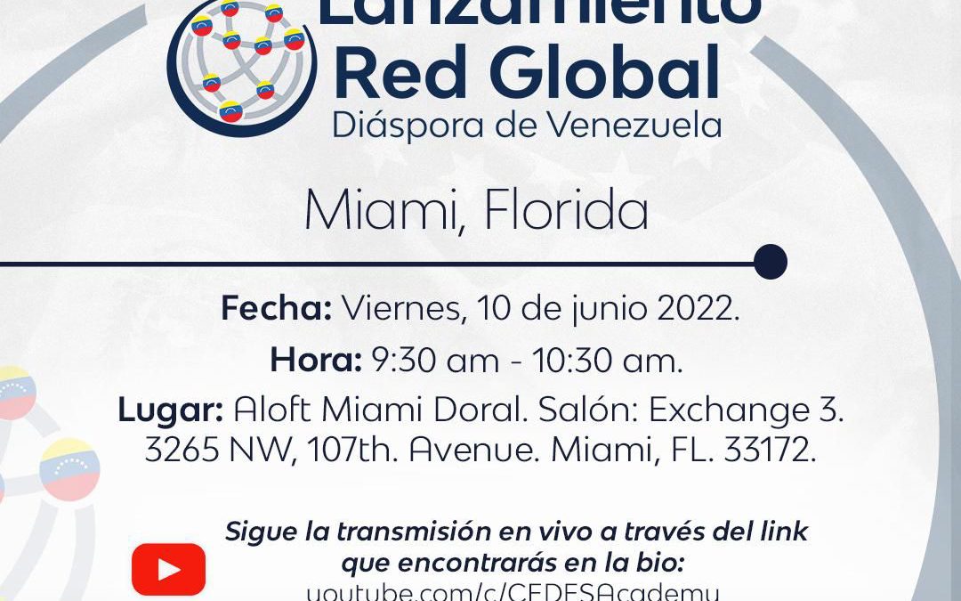Lanzan la Red Global: Venezolanos en el Mundo
